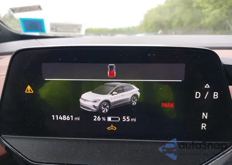 2021 Volkswagen Id.4 Pro S из США, поврежденный, VIN WVGTMPE27MP058829